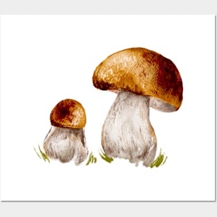 mushrooms Posters and Art